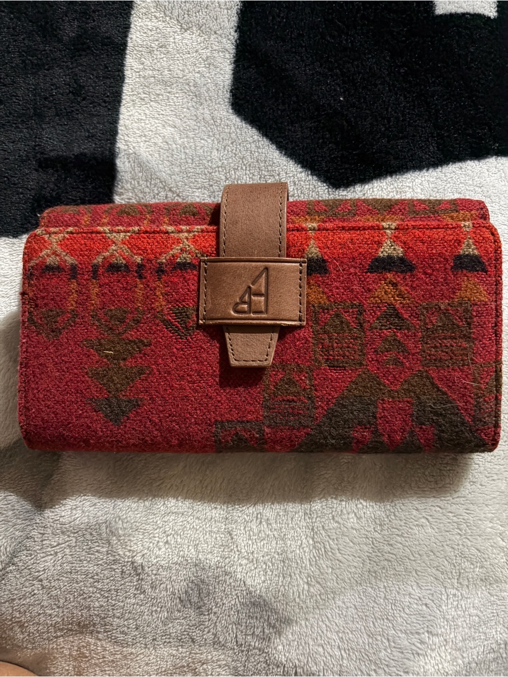 Eddie Bauer x Pendleton collaboration trifold wallet